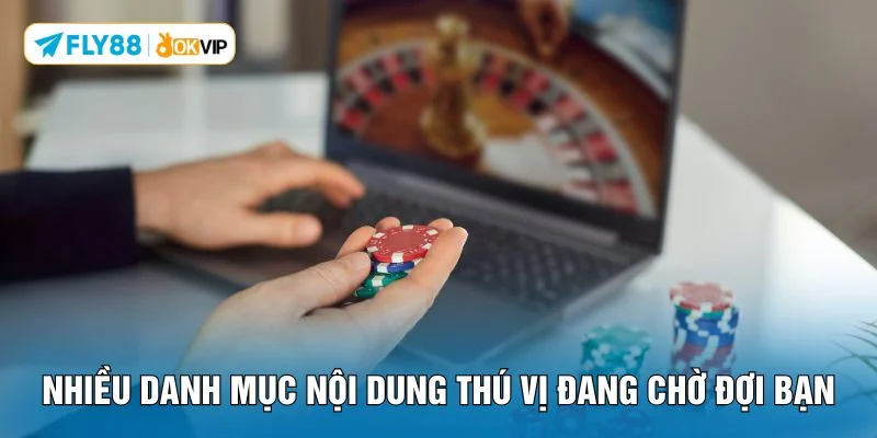 Nhiều danh mục nội dung thú vị đang chờ đợi bạn